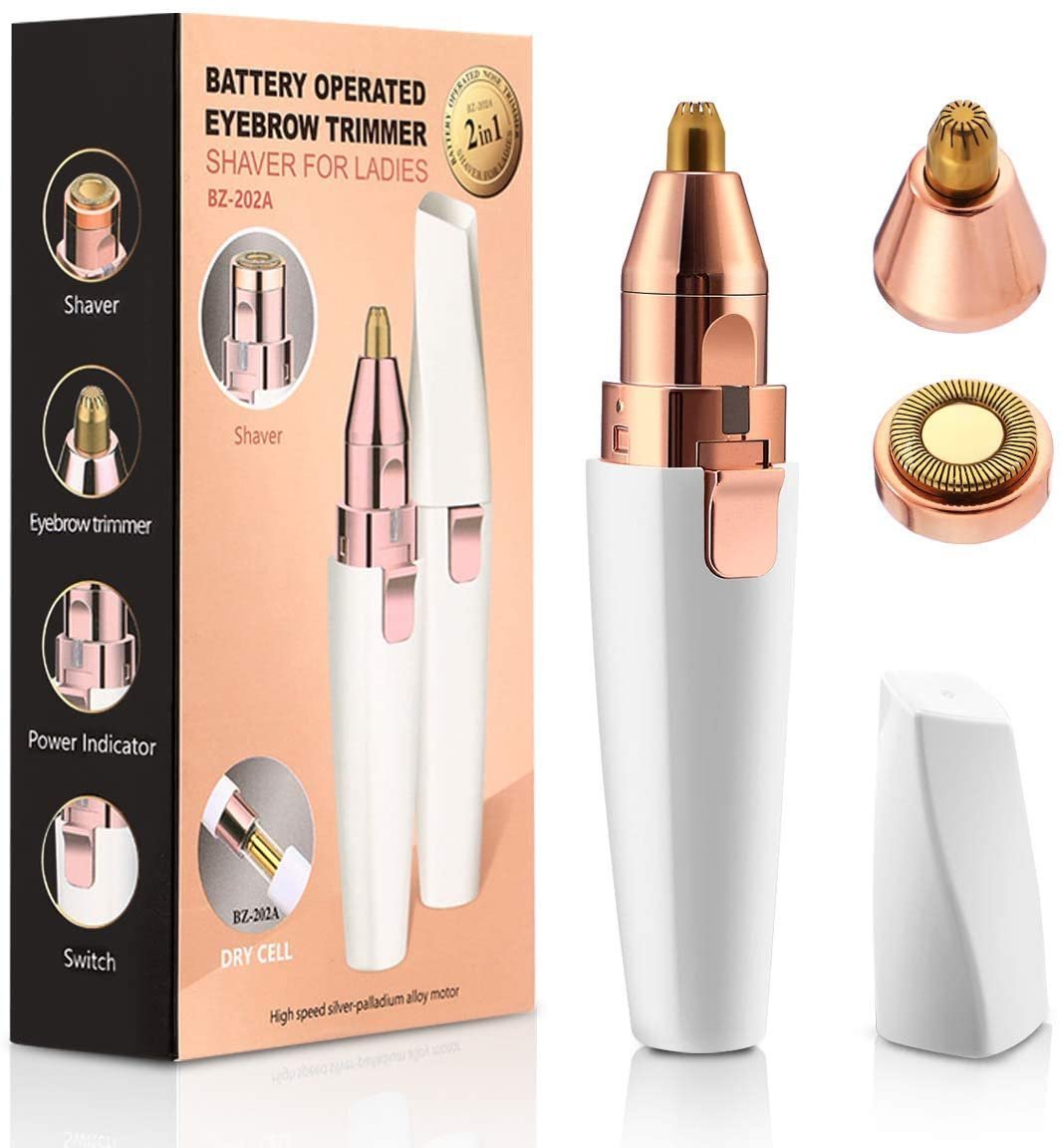 Battery System 2 in 1 Women Hair Remover - Image 3