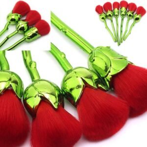 Alternative view of 6pcs Rose Makeup Brushes