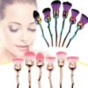 6pcs Rose Makeup Brushes