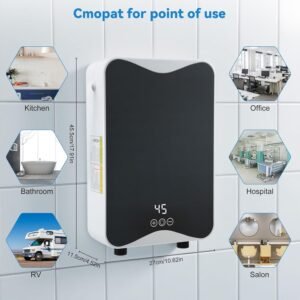 Alternative view of Wall Mounted 5500W Bathroom 3 Seconds Instant Water Heater for Shower RYK 002