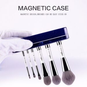 Alternative view of MSQ 6pcs Makeup Brushes Set With Magnetic Case