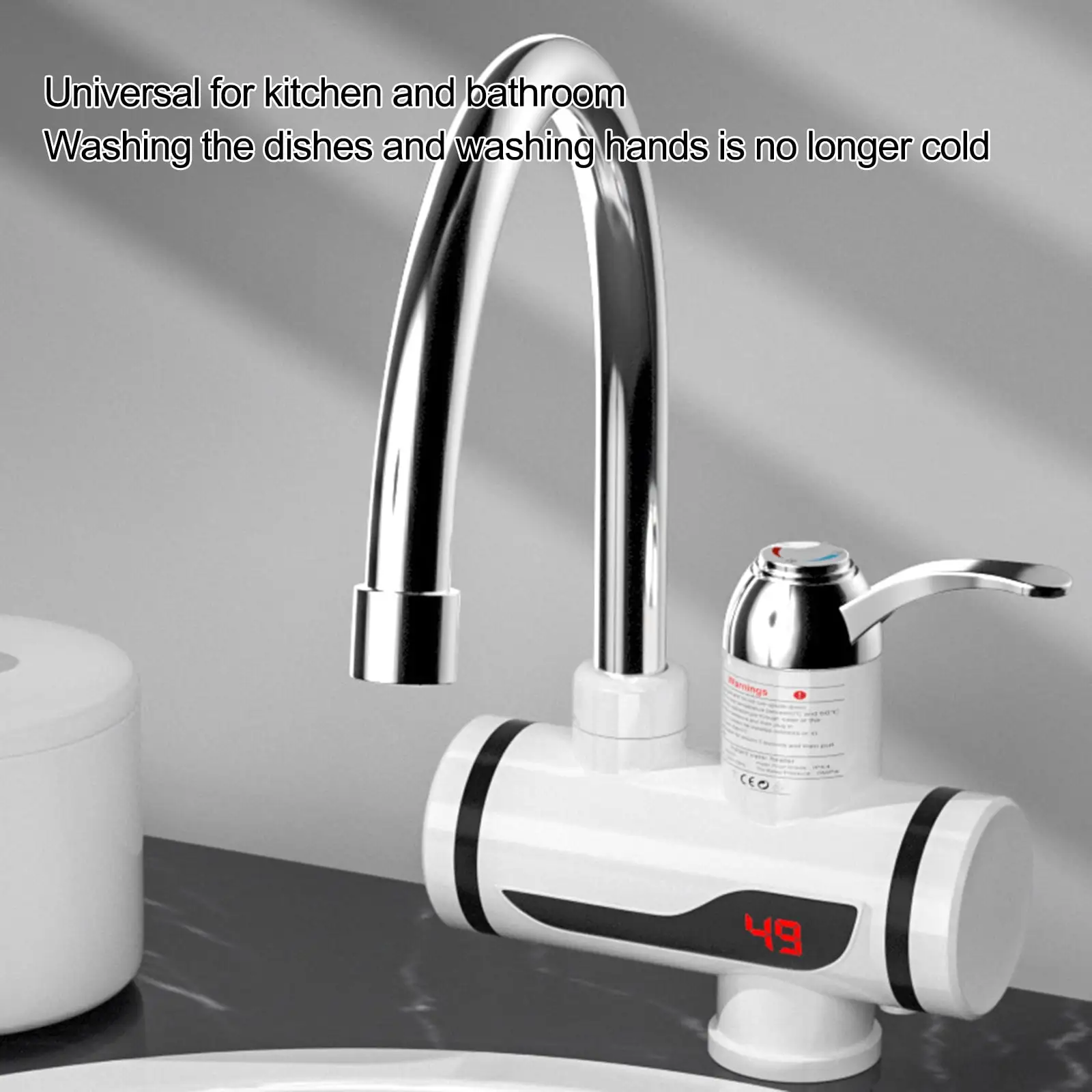 Electric Hot Cold Water Tap Basin Fittings (বেসিন সিঙ্ক এর জন্য) RX 001