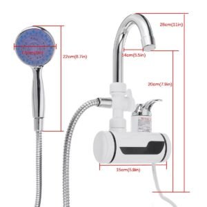 Alternative view of দেওয়ালের জন্য শাওয়ার সহ গরম পানির ট্যাপ - Hot Tap Wall With Shower