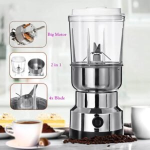 Alternative view of Nima 2 in 1 Blender - নিমা ব্লেন্ডার ৩৭০ ওয়াট ১৪ ব্লেড