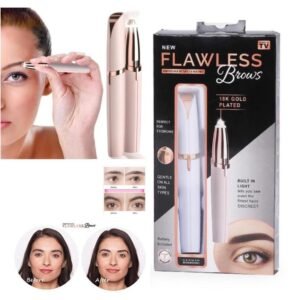 Battery system flawless eyebrow hair remover