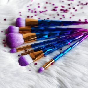 10pcs Mermaid Makeup Brush Set