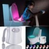 8 Color Toilet Light